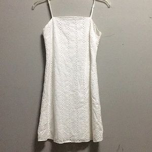 Francesca’s Miami short White dress